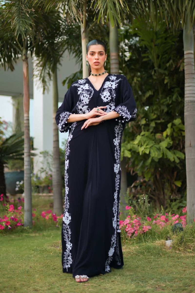 Reema Ahsan - Izel - Georgette - Black - 1 Piece