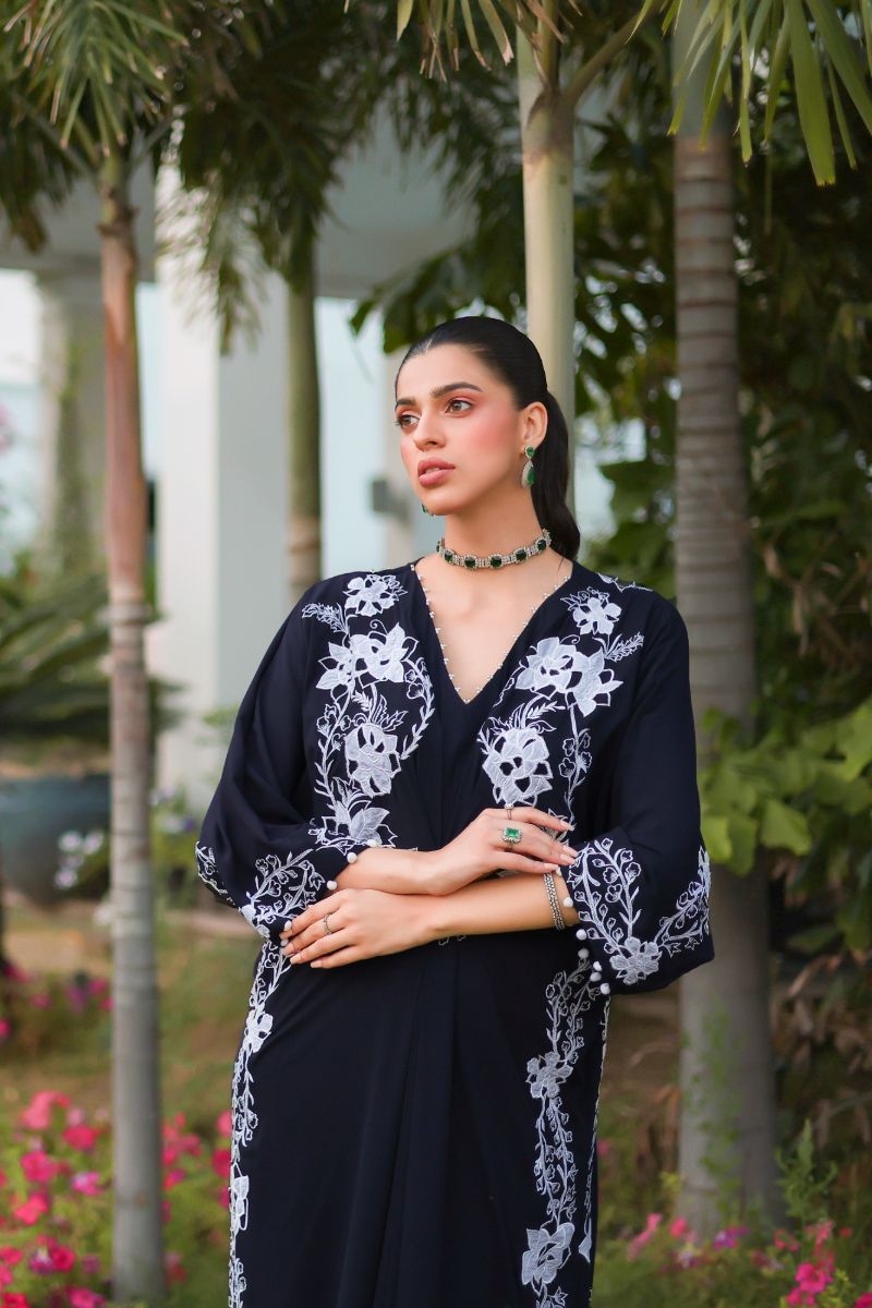 Reema Ahsan - Izel - Georgette - Black - 1 Piece