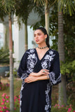 Reema Ahsan - Izel - Georgette - Black - 1 Piece