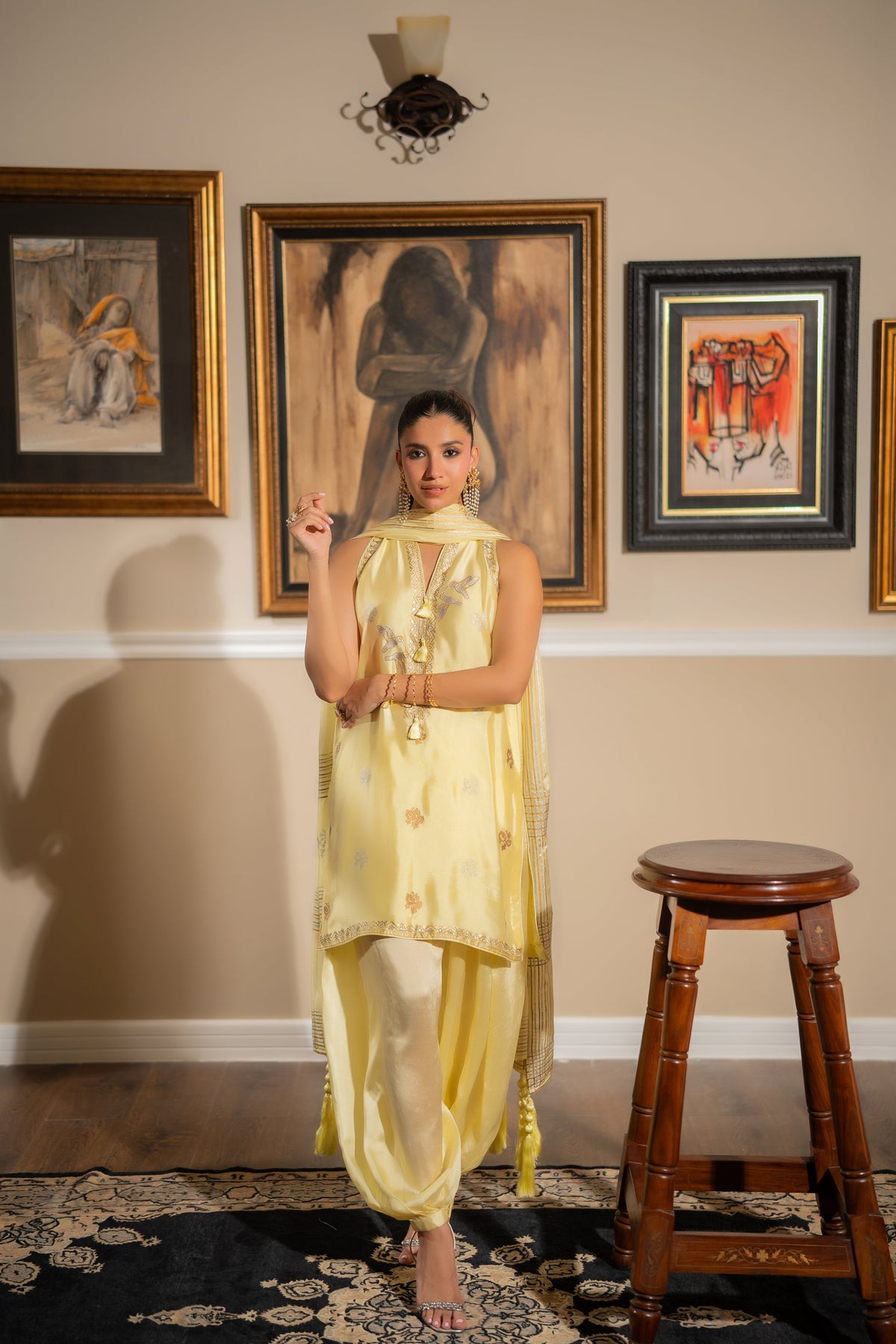 Pinktree Butter Bloom 3 Piece Suit Yellow