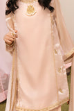 Hummingbirds - Rose Gold Jhumar Jamawar Gharara set For Girl
