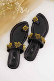 JootiShooti - Nauratan Black Kolhapuri For Women