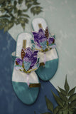 CHAPTER 13 - Ocean Orchid - Teal - Kohlapuri - 19211