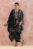 Sana Safinaz Embroidered 3 Piece Lawn Suit Unstitched Black