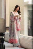 Sana Safinaz Embroidered 3 Piece Lawn Suit Unstitched Off White