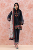 Sana Safinaz Embroidered 3 Piece Lawn Suit Unstitched Black