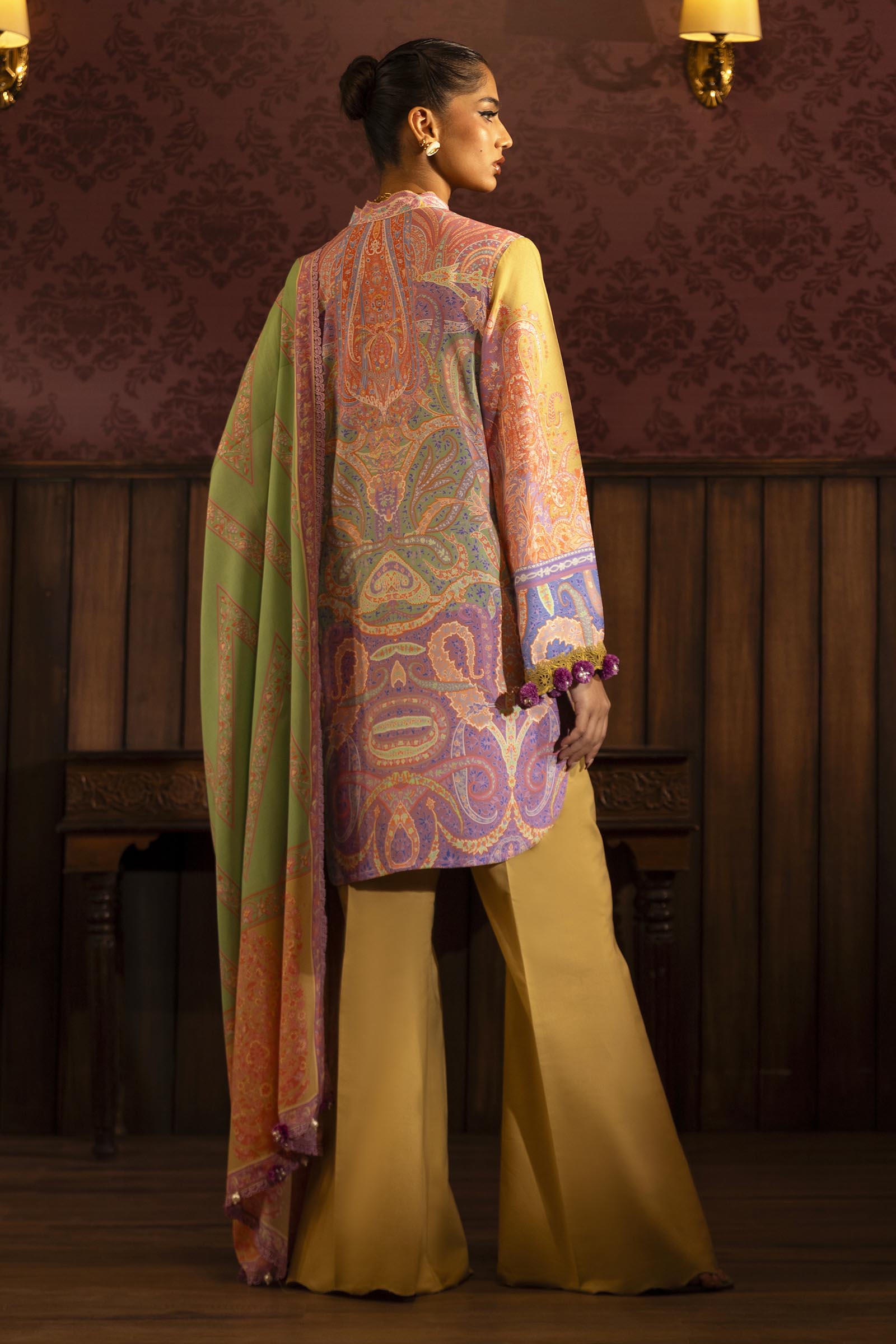 Sana Safinaz - M243-016A-3DB - 3 Piece - Unstitch