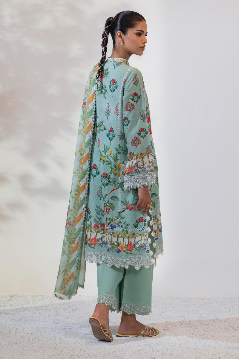 sana Safinaz - M252-004B-CI - Lawn - 3 Piece - Unstitched