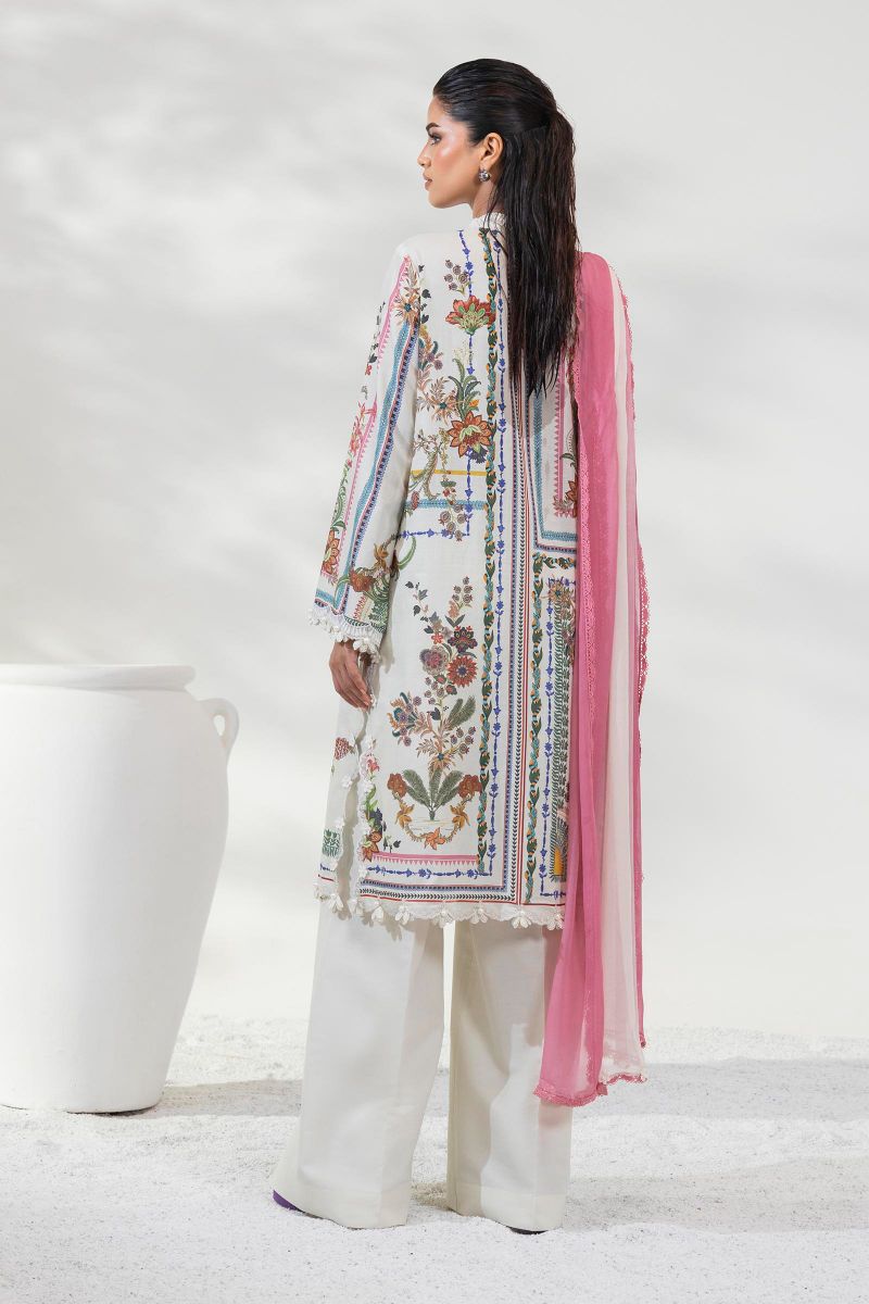 sana Safinaz - M252-006B-CI - Lawn - 3 Piece - Unstitched