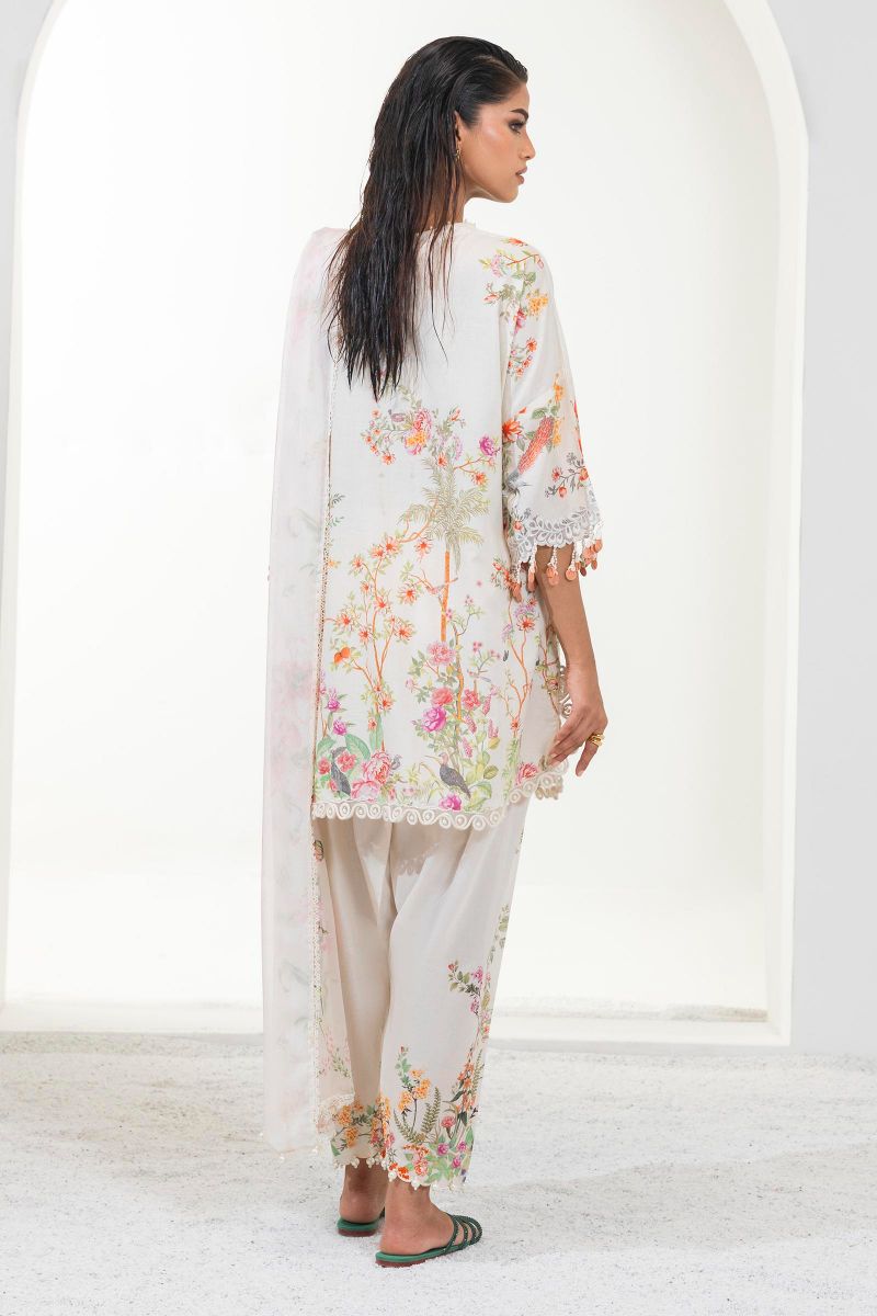sana Safinaz - M252-008B-CI - Lawn - 3 Piece - Unstitched