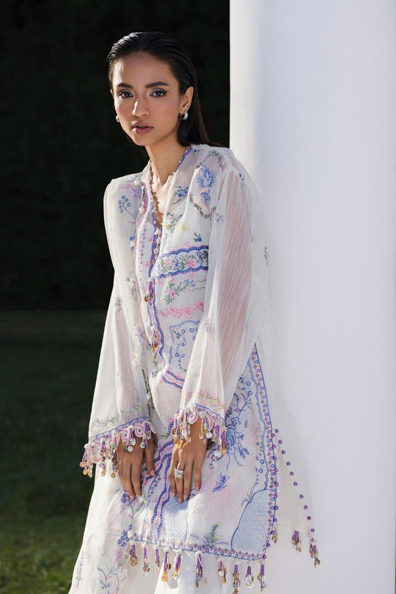sana Safinaz - M252-014B-CT - Lawn - 3 Piece - Unstitched