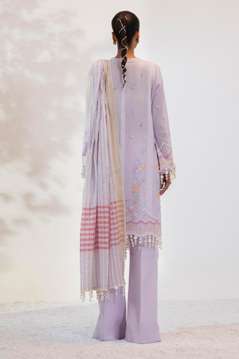 sana Safinaz - M252-017B-DI - Lawn - 3 Piece - Unstitched
