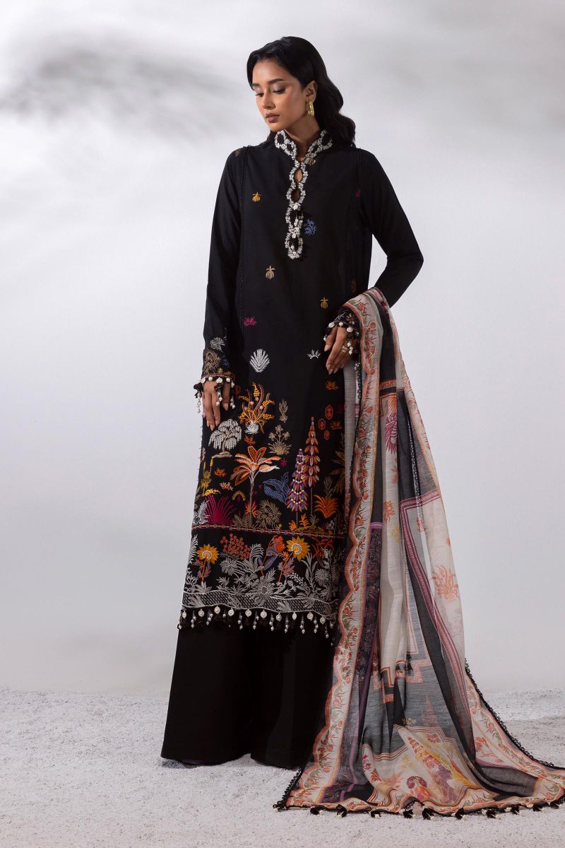 sana Safinaz - M252-020A-CV - Lawn - 3 Piece - Unstitched