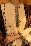 Sana Safinaz - Slub Muzlin - 3 Piece - Unstitched - M253-005B-3Ap