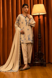 Sana Safinaz - Slub Muzlin - 3 Piece - Unstitched - M253-011A-3CP