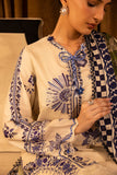 Sana Safinaz - Linen Muzlin - 3 Piece - Unstitched - M253-020B-3CR