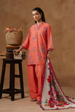Sana Safinaz - Muzlin Lawn Unstitch Suit For Women - 3 Piece