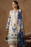 Sana Safinaz - Muzlin Lawn Unstitch Suit For Women - 3 Piece