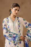 Sana Safinaz - Muzlin Lawn Unstitch Suit For Women - 3 Piece