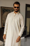 Deepak Perwani - Boski Linen  For Men - Off White - 2 Piece