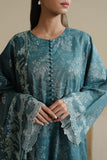 Cross Stitch - MIDNIGHT TWILIGHT - Lawn - 3 Piece - Unstitched