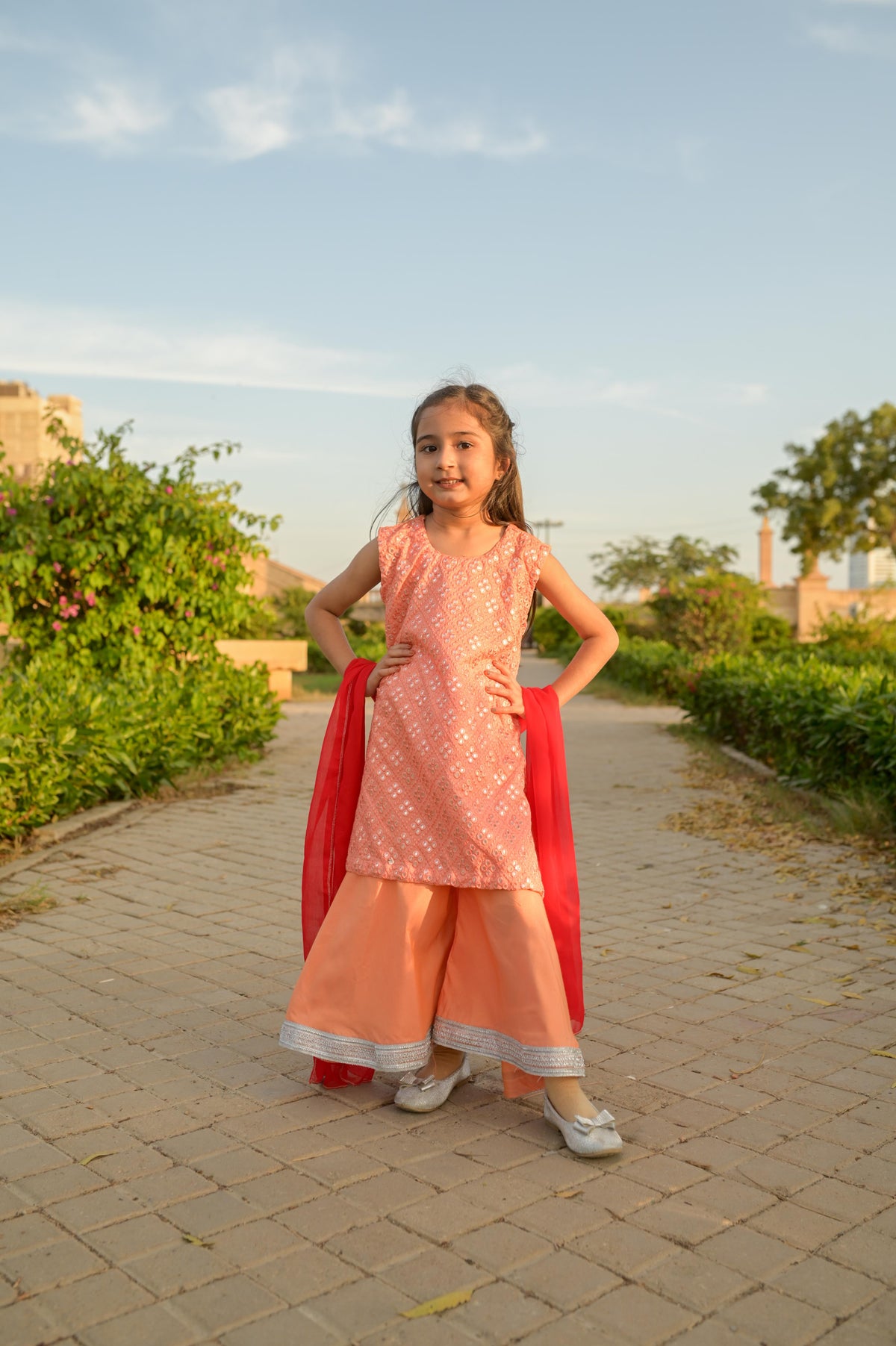 Kidoz Kloset - Silver Whisper Peach For Girl