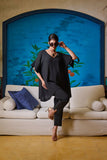 Maheen Khan - ALIYE - Crepe - Black - 1 Piece