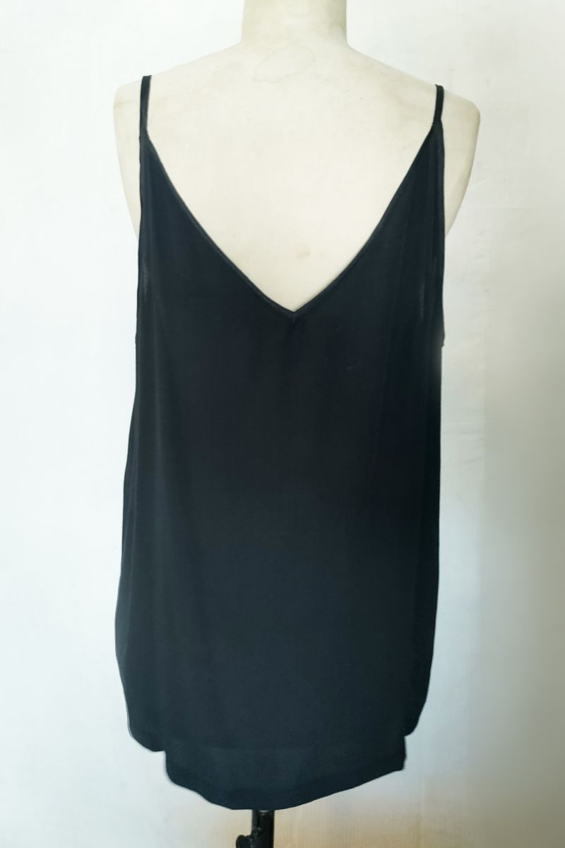 Maheen Khan - BLACK CAMI - CREPE - 1 Piece