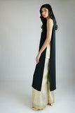 Maheen Khan - WHITE & GOLD FLARE - JAMAWAR - 1 Piece