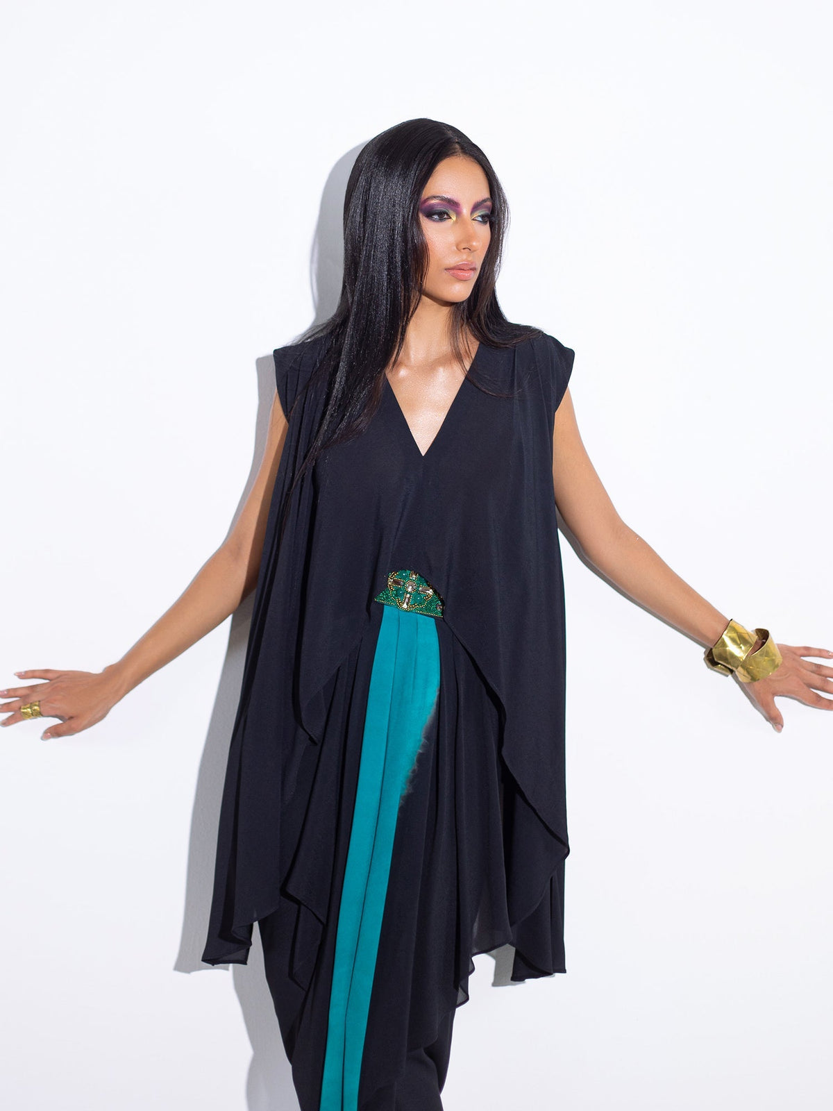 Sanam Chaudhri MOSS Black 2 Piece