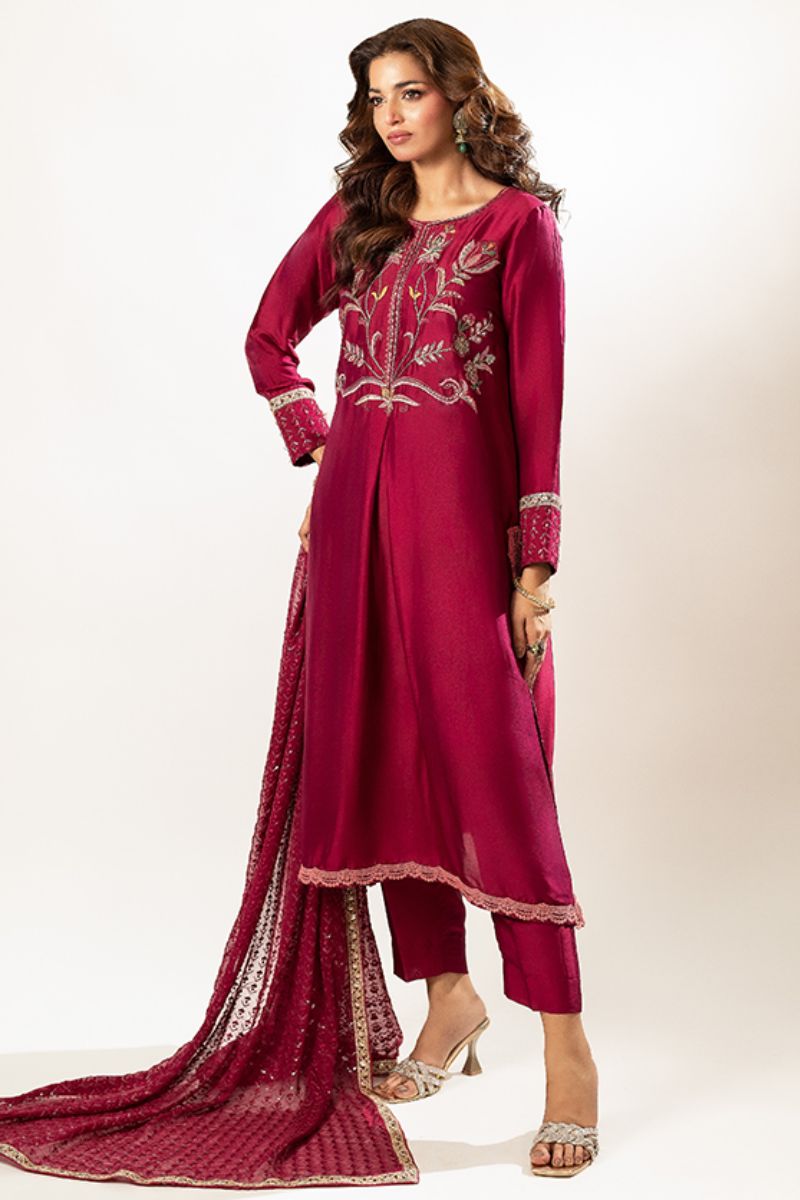 Zaaviay - Magenta Fling - 3 Piece