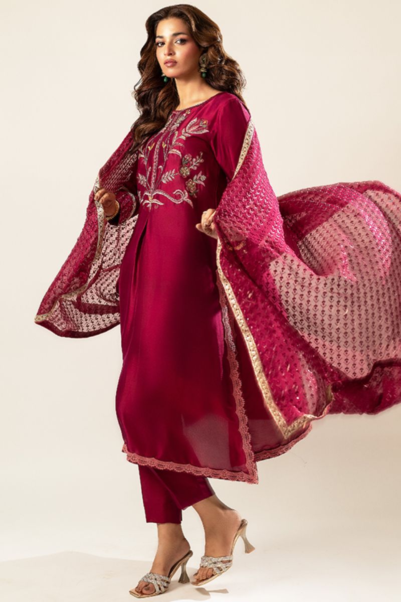 Zaaviay - Magenta Fling - 3 Piece