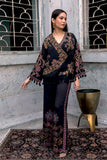 Shamaeel - Midnight Angrakha - Viscose Silk/Organza