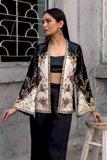 Shamaeel - Noir Botanica - Viscose Silk/Sequence