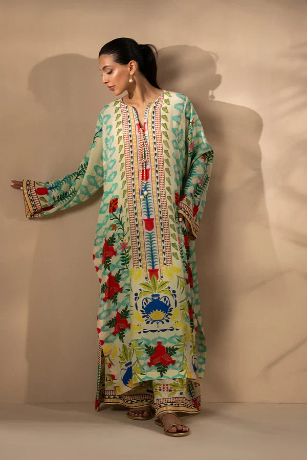 Sania Maskatiya - Malyna - Crepe - Multi Color - 2 Piece