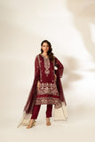 Zaaviay - Maroon Majesty - 3 Piece