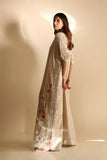 Sania Maskatiya - Mehr - Khaddi Silk - Sand - 1 Piece