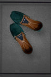 Hemo Handicraft - Mint Green Loafer - Velvet - Studio by TCS