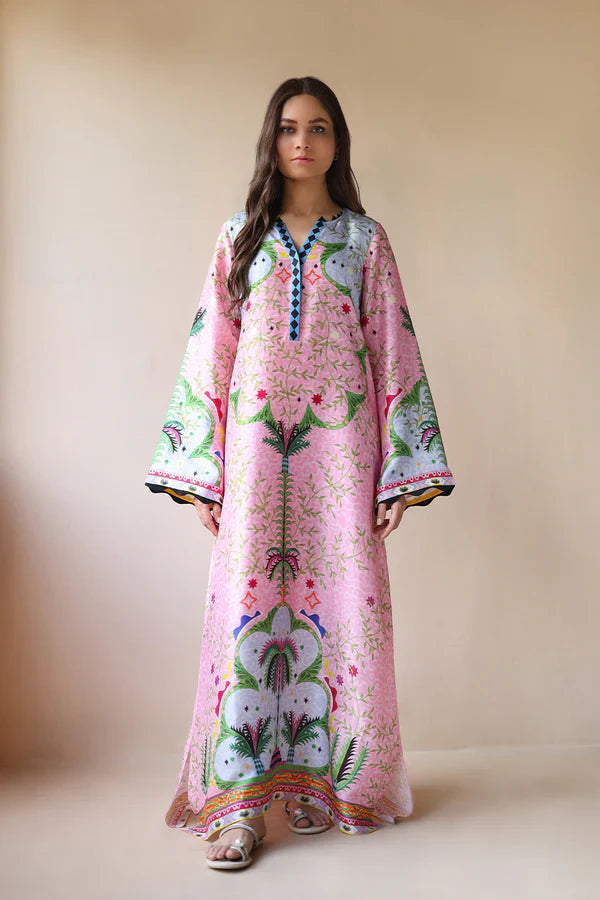 Sania Maskatiya - Mirae - Pure Raw Silk - Candy Pink - 1 Piece