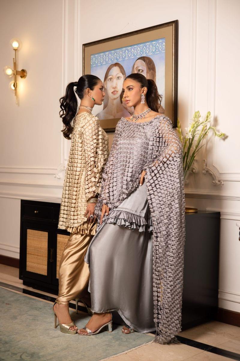 Shehrnaz - SHK-1213 - Mona - Beige - Lace - 3 Piece - Studio by TCS