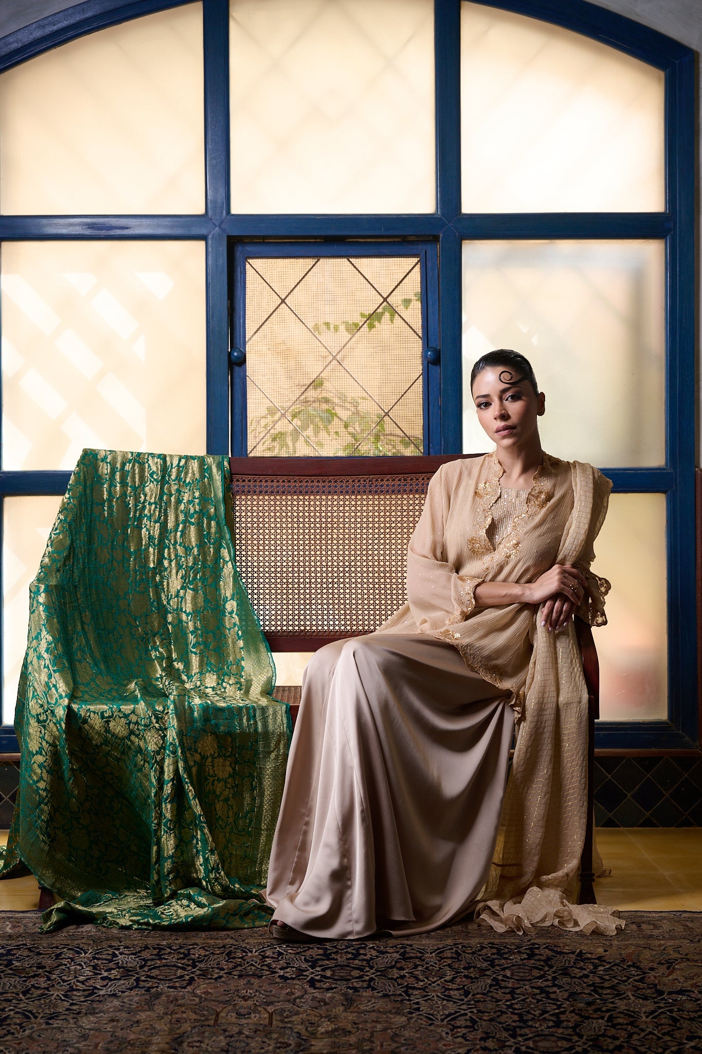 Maheem Khan - Layla - BIEGE - CHIFFON - 3 Piece