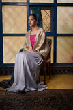 Maheem Khan - Cape Jacket - GOLD - BROCADE - 1 Piece
