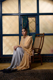 Maheem Khan - Pale Amber - PEACH - BLENDED SILK - 1 Piece