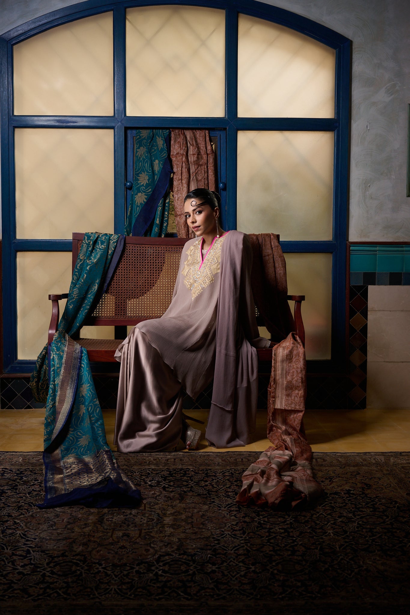 Maheem Khan - Pink Stone - CHIFFON - 3 Piece