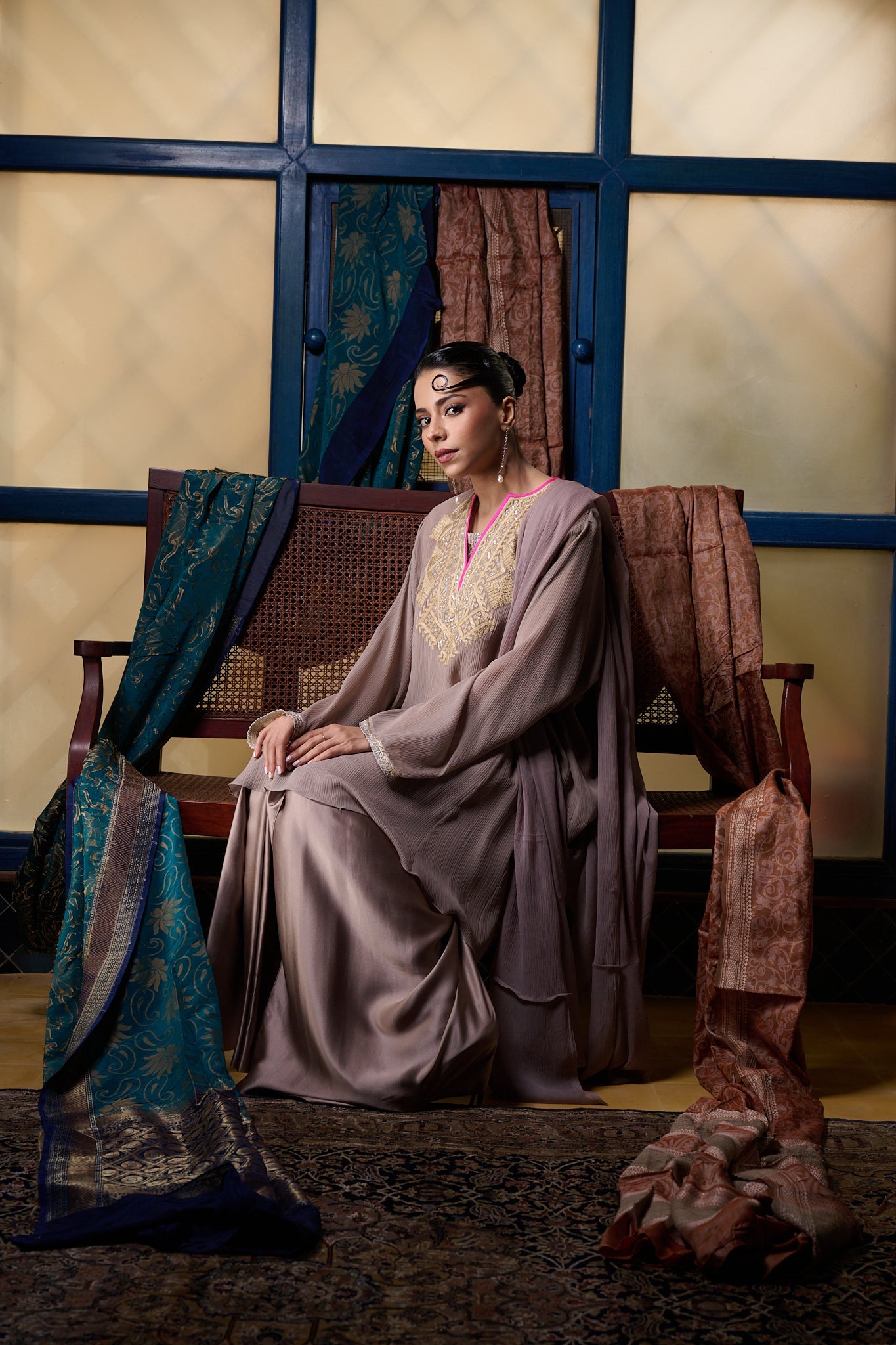 Maheem Khan - Pink Stone - CHIFFON - 3 Piece