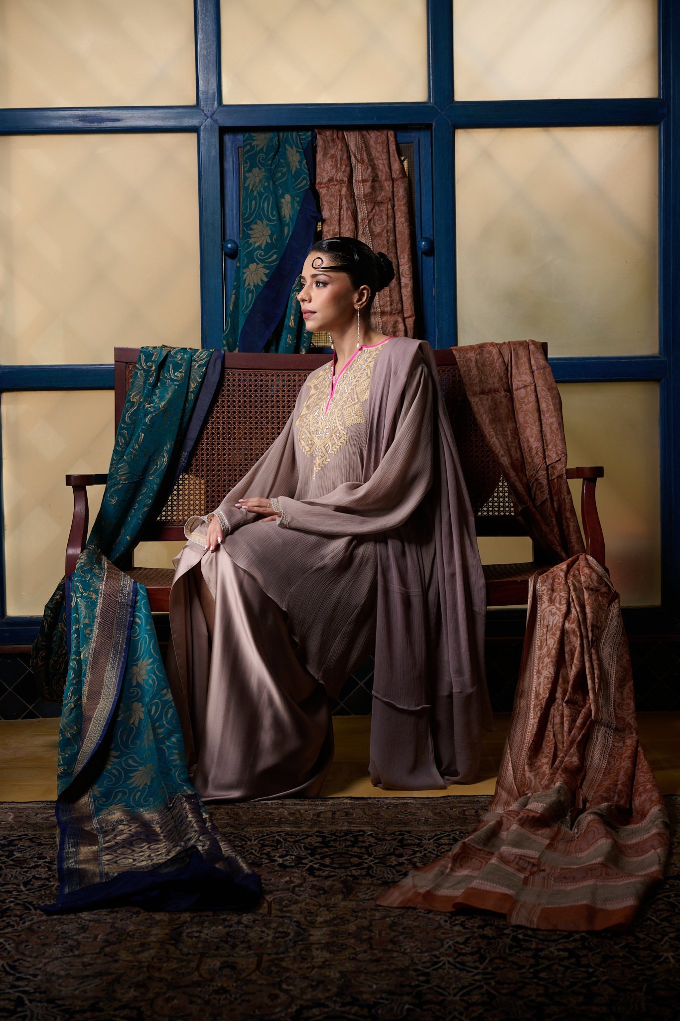 Maheem Khan - Pink Stone - CHIFFON - 3 Piece
