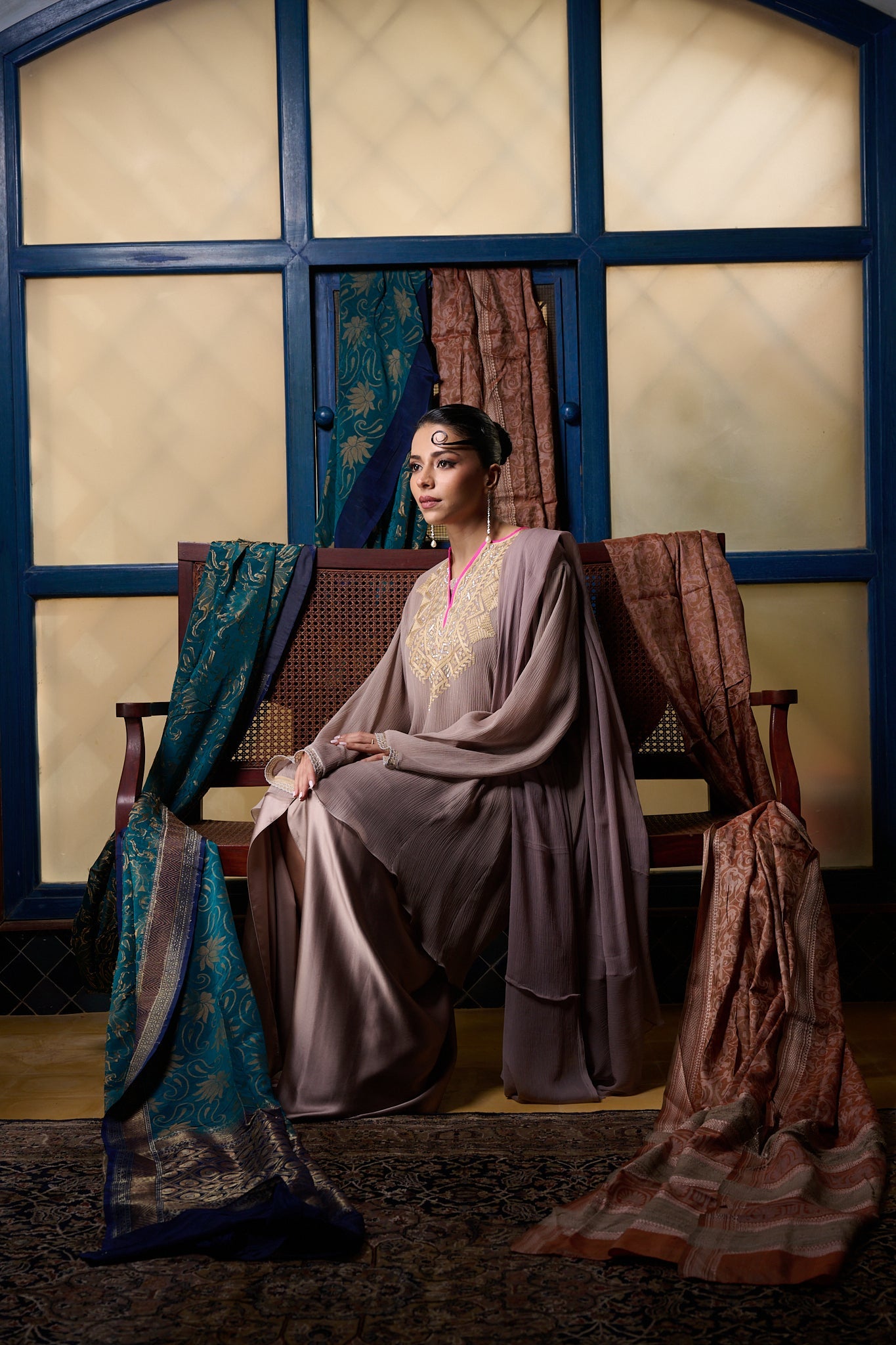 Maheem Khan - Pink Stone - CHIFFON - 3 Piece