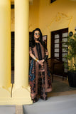 Maria Osama Khan - Nazia  - black - Lawn & Monark silk - 3 Piece