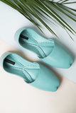 JootiShooti - Powder Blue Nawabi Khussa