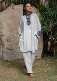 Huma Adnan - Nureyah - White - Linen - 2 Piece